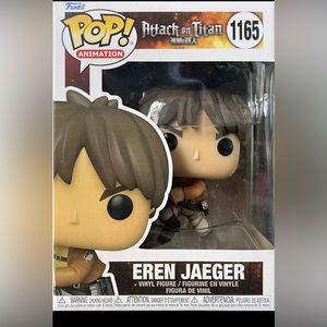 Funko Pop! Animation: Attack on Titan - Eren Jaeger 1165 Vinyl Figure